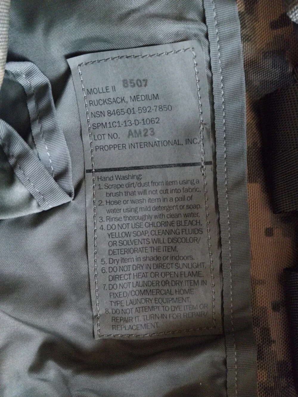 US Military NWOT UCP MOLLE II Medium Rucksack BAG ONLY - NO STRAPS, BELT, FRAME